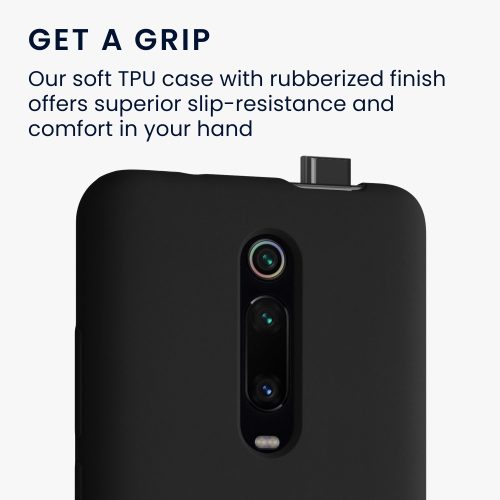 Etui Kwmobile do Xiaomi Mi 9T Pro/Redmi K20 Pro, Silikon, Czarny, 49358.01