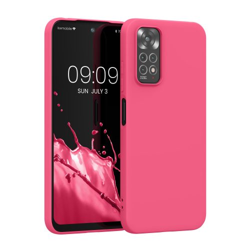 Etui Kwmobile do Xiaomi Redmi Note 11/Redmi Note 11s, silikon, różowy, 57368.238