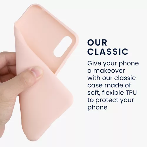 Etui Kwmobile do Xiaomi Redmi 9A/Redmi 9AT, silikon, różowy, 52847.225