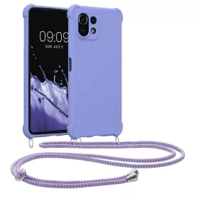   Etui Kwmobile do Xiaomi Mi 11 Lite 5G/11 Lite 5G NE, Silikon, Niebieski, 55902.108