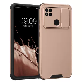   Etui Kwmobile do Xiaomi Redmi 9C, silikonowe, różowe, 57391.31