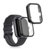 Zestaw 2 etui do Huami Amazfit GTS 3, Kwmobile, przezroczysty/czarny, plastikowy, 57432.02