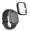 Zestaw 2 etui do Huami Amazfit GTS 3, Kwmobile, przezroczysty/czarny, plastikowy, 57432.02