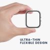 Zestaw 2 etui do Huami Amazfit GTS 3, Kwmobile, przezroczysty/czarny, plastikowy, 57432.02