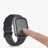 Zestaw 2 etui do Huami Amazfit GTS 3, Kwmobile, przezroczysty/czarny, plastikowy, 57432.02