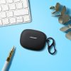 Etui na słuchawki JBL Wave 200TWS, Kwmobile, Czarne, Silikon, 57411.01