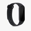 Zestaw 2 pasków do inteligentnej opaski Xiaomi Mi 6/Mi Band 6/Mi Band 5, Kwmobile, czarny/zielony, silikon, 57428.04