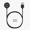Kabel ładujący USB do Suunto Peak 9, Kwmobile, czarny, plastikowy, 57419.01