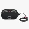 Etui na słuchawki Huawei FreeBuds 4i, Kwmobile, Czarno-biały, Silikon, 57409.01