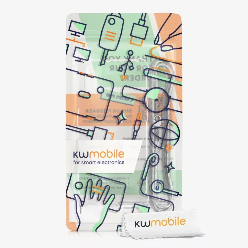 Etui Kwmobile do OnePlus Nord, silikonowe, przezroczyste/srebrne, 57454.35