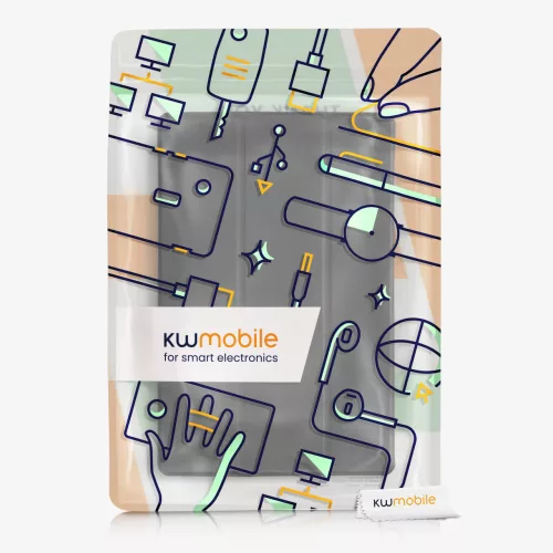 Etui na tablet Samsung Galaxy Tab S8 Plus, Kwmobile, Czarne, Ekoskóra, 57464.01