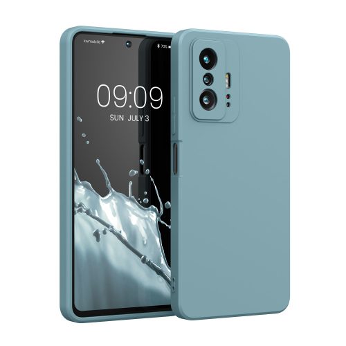 Etui Kwmobile do Xiaomi 11T/11T Pro, silikonowe, zielone, 56573.207