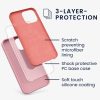 Etui Kwmobile do Apple iPhone 13 Pro Max, silikon, różowy, 55881.193