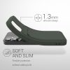 Etui Kwmobile do Apple iPhone 12 Mini, silikonowe, zielone, 55111.80