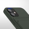 Etui Kwmobile do Apple iPhone 12 Mini, silikonowe, zielone, 55111.80