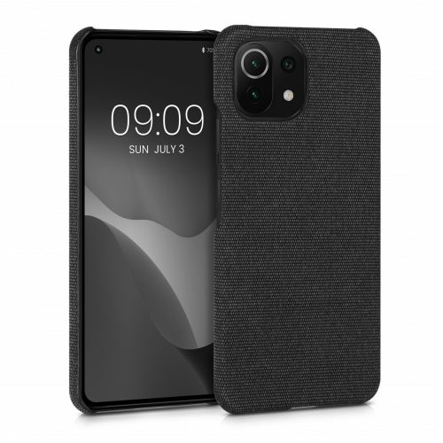 Etui Kwmobile do Xiaomi Mi 11 Lite 5G/11 Lite 5G NE, tekstylne, szare, 57487.19
