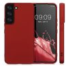 Etui Kwmobile do Samsunga Galaxy S22, silikonowe, czerwone, 56757.36