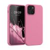 Etui Kwmobile do Apple iPhone 13 Mini, silikonowe, różowe, 55877.212
