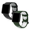Zestaw 2 pasków do zegarka Xiaomi Mi Watch Lite/Redmi, Kwmobile, wielokolorowy, silikonowy, 54831.05