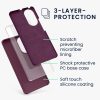 Etui Kwmobile do Honor 50, silikonowe, fioletowe, 55481.190