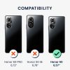 Etui Kwmobile do Honor 50, silikonowe, fioletowe, 55481.190