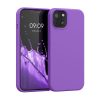Etui Kwmobile do Apple iPhone 13, silikonowe, fioletowe, 55878.221