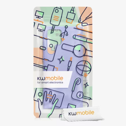 Etui Kwmobile do Samsunga Galaxy S22 Ultra, silikonowe, niebieskie, 57570.108