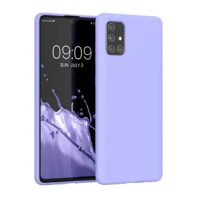   Etui Kwmobile do Samsunga Galaxy A71, Silikon, Niebieski, 57562.108