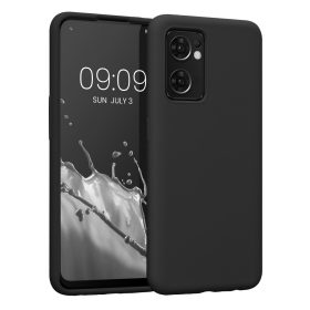   Etui Kwmobile do OPPO Find X5 Lite, silikon, czarny, 57630.01