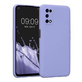   Etui Kwmobile do Realme 7 5G, silikonowe, niebieskie, 57580.139
