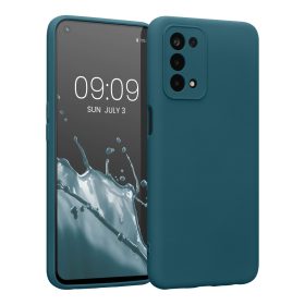   Etui Kwmobile do OPPO A74 5G/A54 5G, silikon, zielony, 57571.57