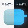 Etui na słuchawki Apple Airpods Pro, Kwmobile, Niebieski, Silikon, 57660.23
