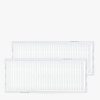 Zestaw 2 filtrów wymiennych do odkurzacza Roborock S7/S7+/T7S, Kwmobile, biały, plastikowy, 57668.01