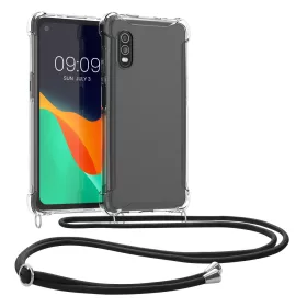   Etui Kwmobile do Samsunga Galaxy Xcover Pro, silikonowe, przezroczyste, 57723.03