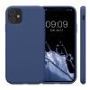 Etui Kwmobile do Apple iPhone 11, silikonowe, niebieskie, 50791.116
