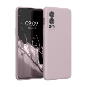   Etui Kwmobile do OnePlus Nord 2 5G, silikonowe, fioletowe, 56070.236