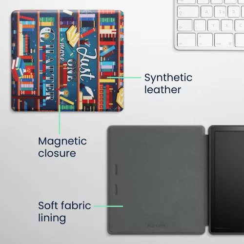 Etui do Amazon Kindle Oasis 10, Kwmobile, Multicolor, Skóra ekologiczna, 49417.07