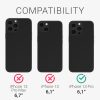 Etui Kwmobile do Apple iPhone 13 Pro, silikonowe, zielone, 57749.166
