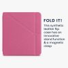 Etui do Kobo Libra 2, Kwmobile, Różowe, Ekoskóra, 56576.77