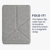 Etui na Amazon Kindle Paperwhite 11, Kwmobile, szare, tekstylne, 57765.25