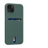 Etui Kwmobile do Apple iPhone 13, silikonowe, zielone, 57748.166