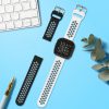 Zestaw 2 pasków do Fitbit Versa/Versa Lite/Versa 2, Kwmobile, Multicolor, Silikon, 57119.03