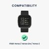 Zestaw 2 pasków do Fitbit Versa/Versa Lite/Versa 2, Kwmobile, Multicolor, Silikon, 57119.03