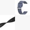 Zestaw 2 pasków do Willful Smartwatch/Fitnesstracker, Kwmobile, Czarny/Szary, Silikon, 56230.02