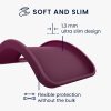 Etui Kwmobile do Sony Xperia 10 IV, silikonowe, fioletowe, 57800.187