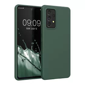   Etui Kwmobile do Samsunga Galaxy A53 5G, Silikon, Zielone, 57808.169