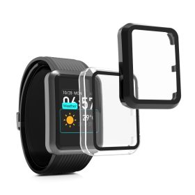  Zestaw 2 etui do zegarka Huawei Watch D, Kwmobile, czarny/przezroczysty, plastikowy, 57778.01