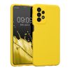 Etui Kwmobile do Samsunga Galaxy A23, Silikon, Żółty, 57829.165