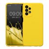 Etui Kwmobile do Samsunga Galaxy A23, Silikon, Żółty, 57829.165