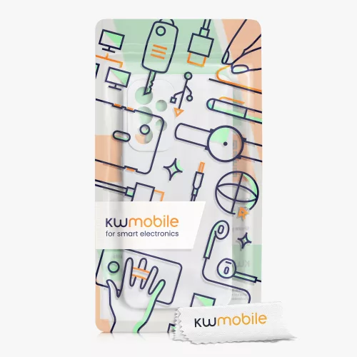 Etui Kwmobile do Samsunga Galaxy A33 5G, silikonowe, białe, 57833.48